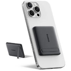 Внешний аккумулятор Baseus PicoGo AM31 Mini Magnetic Power Bank with Stand 20W 5000mAh (черный)