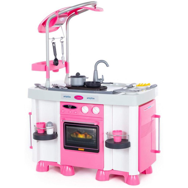 Детская кухня Полесье Carmen №7 с посудомоечной машиной и варочной панелью 47991
