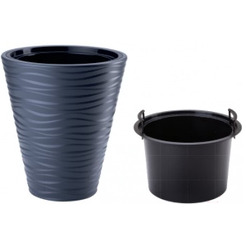 Кашпо Formplastic Sahara Dunes 2722-014 (антрацит)