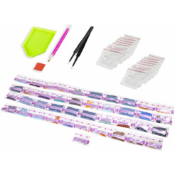 Картина стразами (алмазная мозаика) ОСТРОВ СОКРОВИЩ «Лунная ночь» 663872