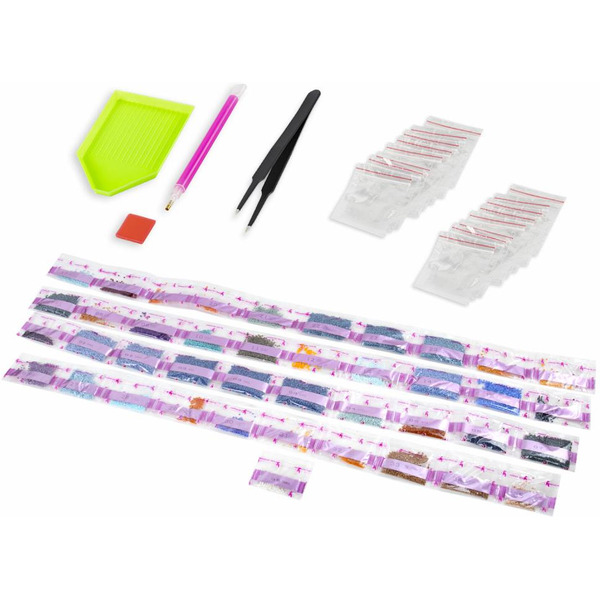 Картина стразами (алмазная мозаика) ОСТРОВ СОКРОВИЩ «Лунная ночь» 663872