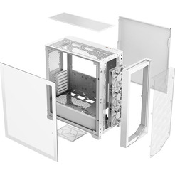 Корпус PCCooler C3D310 ARGB C3D310-WHP2-GL (белый)