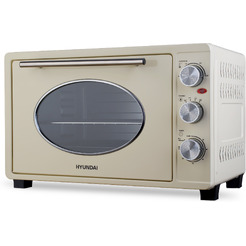 Мини-печь Hyundai MIO-HY084 (бежевый/хром)