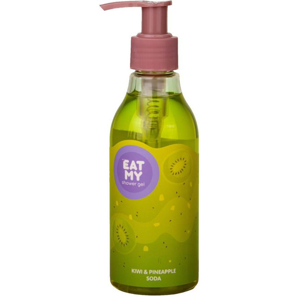 Гель для душа EAT MY "Содовая с киви и ананасом" 200 мл (361800)