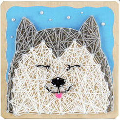 Набор для творчества Woody Цвик-арт Хаски 02413