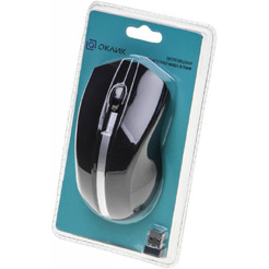 Мышь Oklick 615MW (черный/серый)