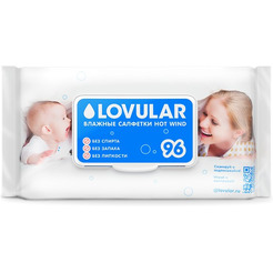 Влажные салфетки детские Lovular Hot Wind / 429168 (3x96 шт)