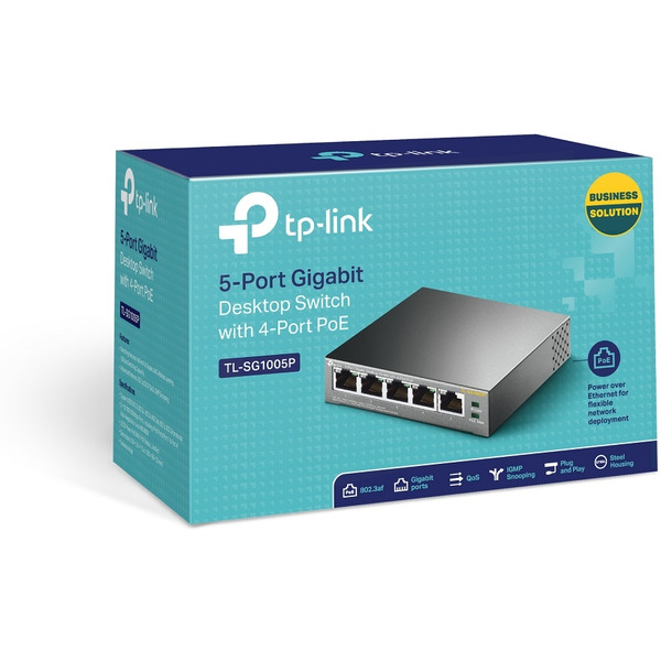 Коммутатор TP-Link TL-SG1005P