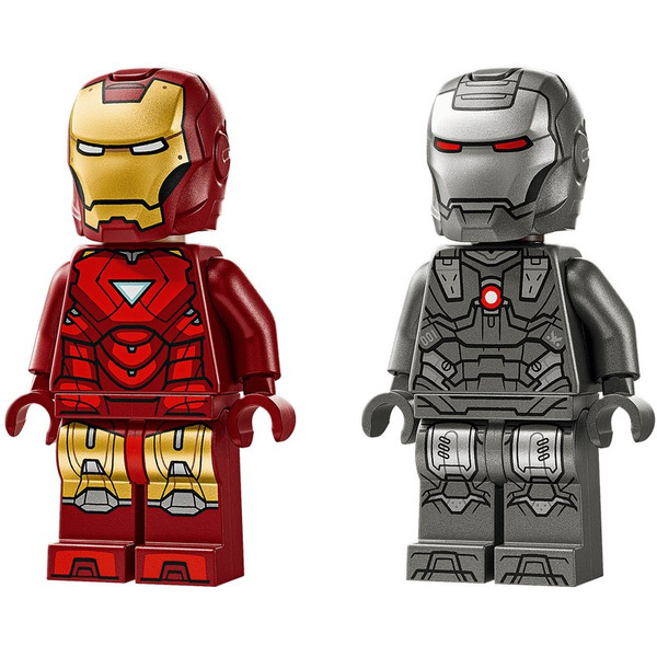 Конструктор Lego Marvel Железный человек и боевая машина против дронов 76320