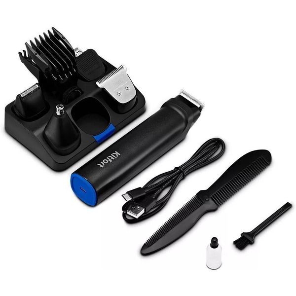 Триммер Kitfort КТ-3140-3 (черно-синий)