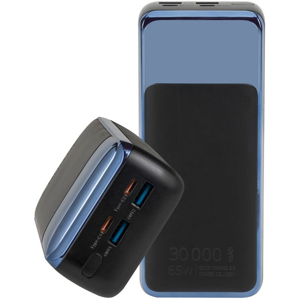 Внешний аккумулятор для ноутбуков RIVACASE VA1080 (30000 mAh) черный