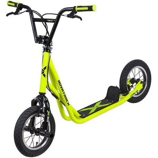Самокат Novatrack Stamp N1 Extreme Line (12STAMPN1EL.GN8) зеленый