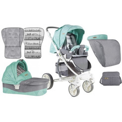 Детская коляска Lorelli Savana 2 в 1 Green Grey (10021031748)