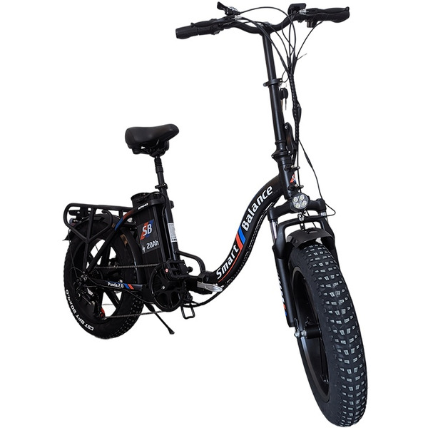Электровелосипед Smart Balance Panda 20" (черный)