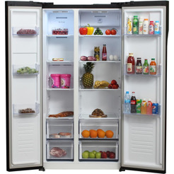 Холодильник Hyundai CS5003F (черное стекло)