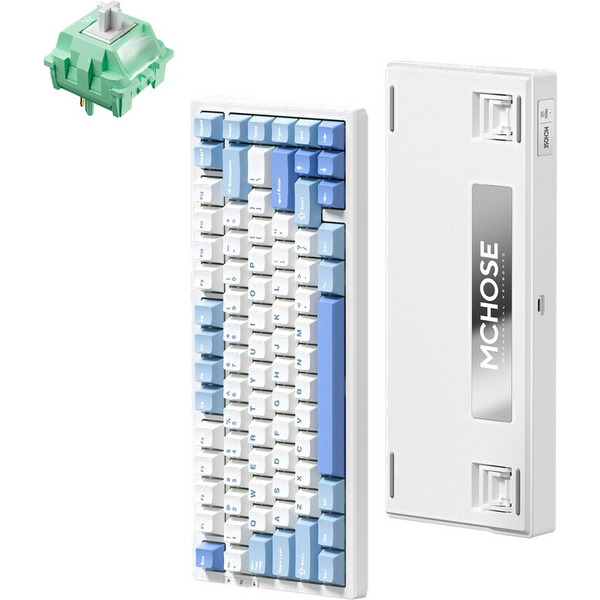Клавиатура MCHOSE G75 Pro Blue (KTT Cabbage Tofu Switch V2)