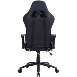 Кресло CACTUS CS-CHR-030BLS (черный/серебристый)