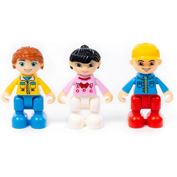 Конструктор Полесье Макси. Железнодорожный вокзал 94746