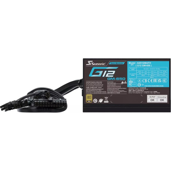 Блок питания Seasonic G12 GC-650