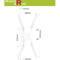 Кронштейн для ТВ MASTERKRON PLA 27-440
