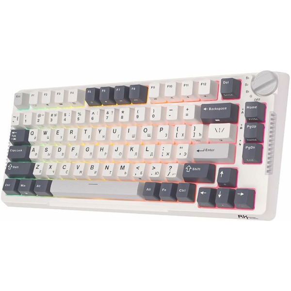 Клавиатура Royal Kludge RK-H81 White Night (Brown switch)