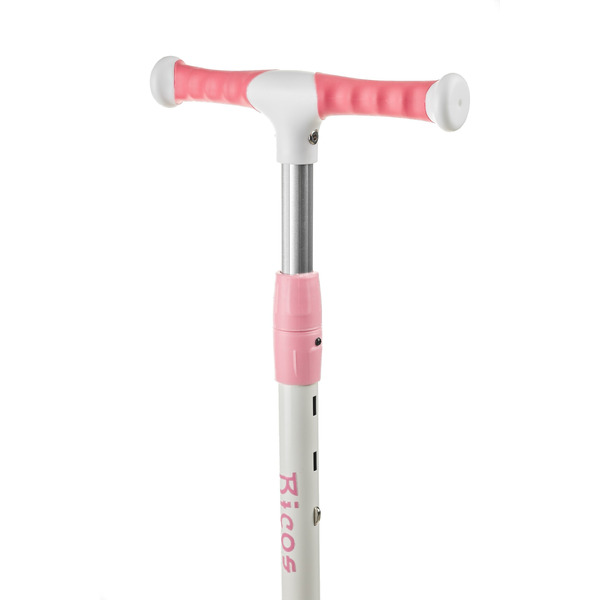 Самокат детский Ricos LilStar JSCL668A (белый/розовый)