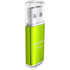 USB флеш-накопитель Maxvi MP 64GB 2.0 green