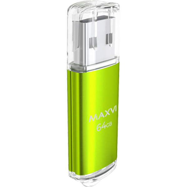 USB флеш-накопитель Maxvi MP 64GB 2.0 green