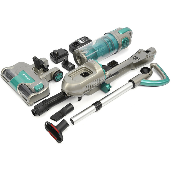 Пылесос KITFORT КТ-521-3 серо-зеленый