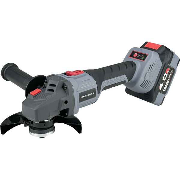 Набор инструментов Profipower E0220 (шуруповерт, болгарка, 2 АКБ, кейс)