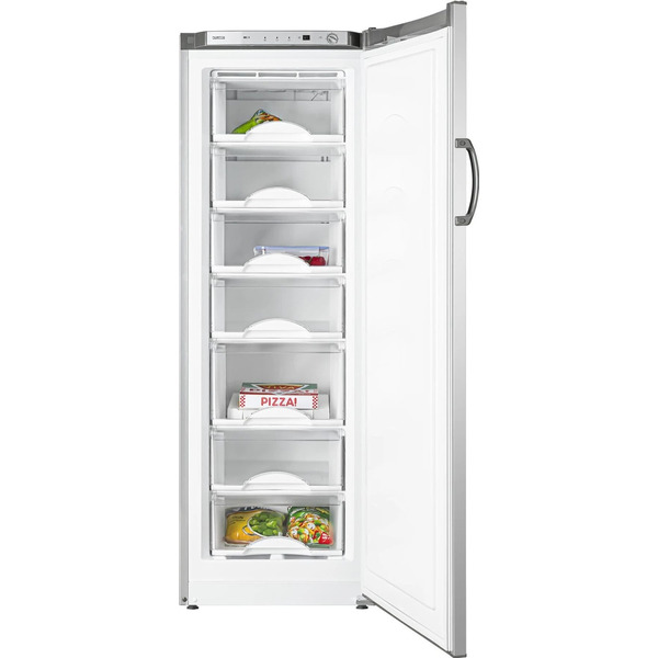 Морозильник ATLANT М-7204-180 СЕРЕБРИСТЫЙ