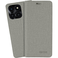 Чехол-книжка Bingo Book для Honor X5b/X5b Plus (серый)