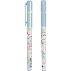 Набор ручек гелевых Deli MiYou EG15-BL-P