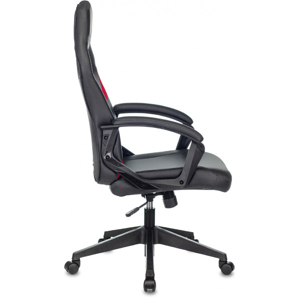 Кресло геймерское Бюрократ Zombie Driver (черный/красный)