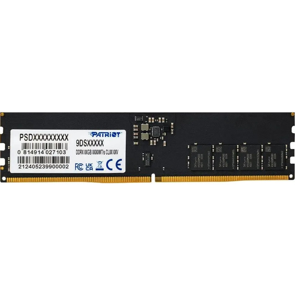 Оперативная память Patriot Signature Line 32ГБ DDR5 6400 МГц PSD532G6402C