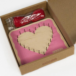 Набор для создания поделок Woody Цвик-арт. Сердце 02000