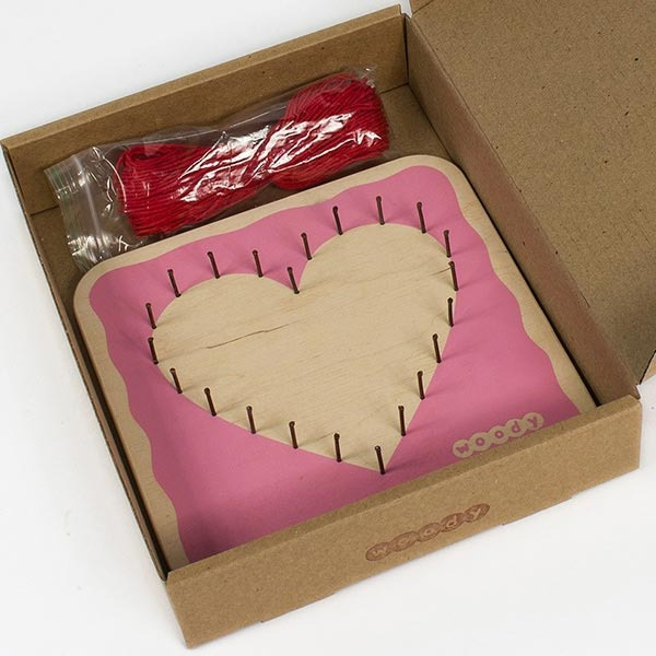 Набор для создания поделок Woody Цвик-арт. Сердце 02000