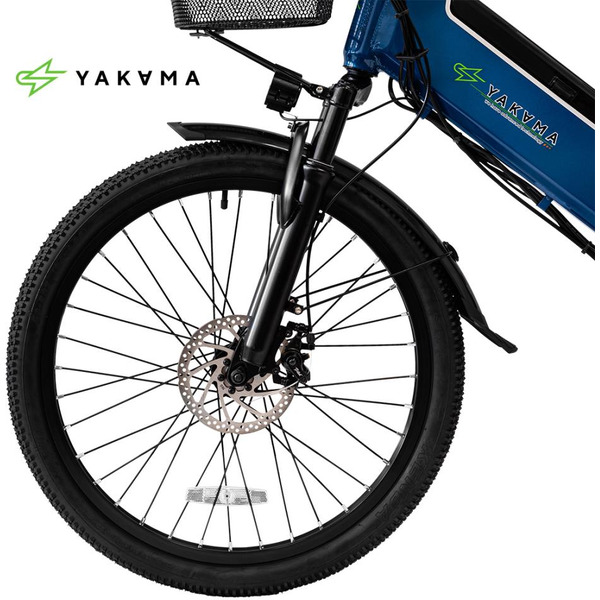 Электровелосипед Yakama S3 (синий)