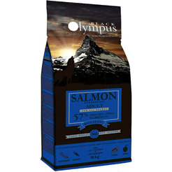 Сухой корм для собак Black Olympus Для взрослых всех пород лосось с бурым рисом (12кг)
