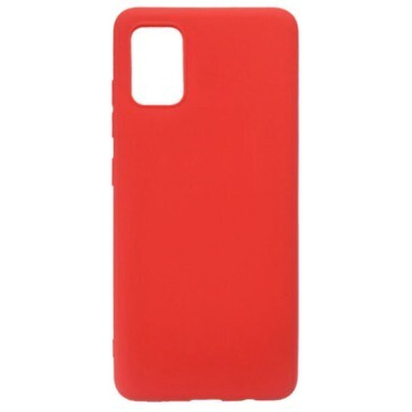 Накладка Case Coated для Samsung Galaxy M32 (красный)