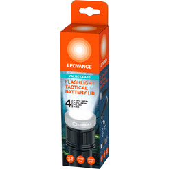 Фонарь тактический LEDVANCE FLASHL TACTIC BTRY HB