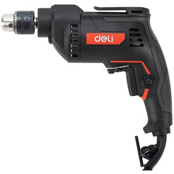 Дрель Deli DE-DZ10-2E (черный)