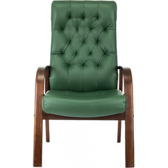 Кресло Бюрократ T-9928WALNUT-CF (зеленый)