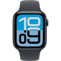 Смарт-часы Apple Watch SE 3 GPS 44mm Midnight Aluminium Case Midnight Sport Band A3325 MEHQ4X/A (размер ремешка M/L)