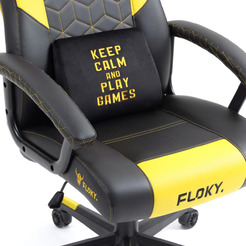 Компьютерное кресло FLOKY Huginn (желтый)
