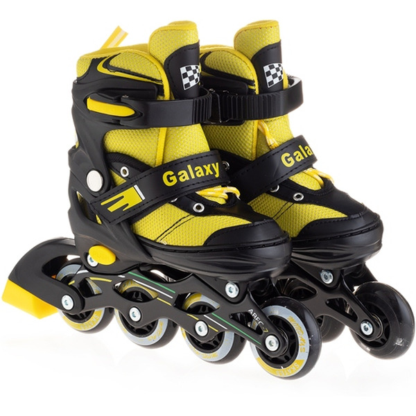 Коньки роликовые GALAXY 8301-S-YL