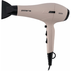 Фен POLARIS PHD 2600ACi Salon Hair (пыльный розовый\черный)