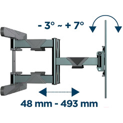 Кронштейн для телевизора Gembird WM-80ST-01