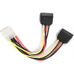 Кабель CABLEXPERT CC-SATA-PSY-0.3M