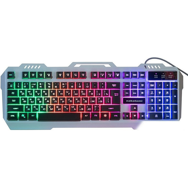 Клавиатура Nakatomi Gaming KG-35U SILVER